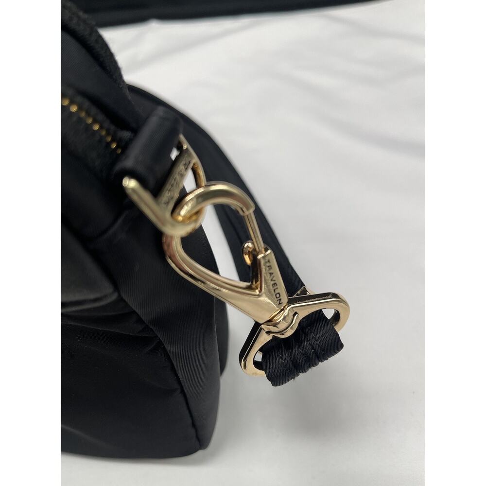 Travelon Anti-Theft-Small Crossbody Bag, Black - Picture 8 of 13